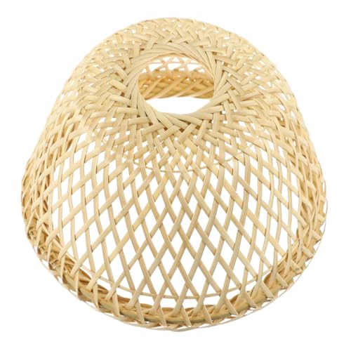 VICASKY Handgefertigter Lampenschirm für Tischlampen Langlebig Boho Rattan Stil Beige Für Wohnzimmer Schlafzimmer Dekor VICASKY Handgefertigter Lampenschirm für Tischlampen Langlebig Boho Rattan Stil Beige Für Wohnzimmer Schlafzimmer Dekor von VICASKY
