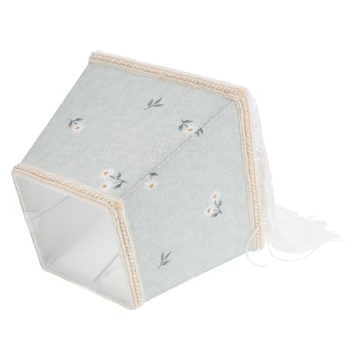 VICASKY Handgefertigter Lampenschirm für Tischlampen mit Zarten Blumenmustern und Fransen für Schlafzimmer und Studienräume VICASKY Handgefertigter Lampenschirm für Tischlampen mit Zarten Blumenmustern und Fransen für Schlafzimmer und Studienräume von VICASKY