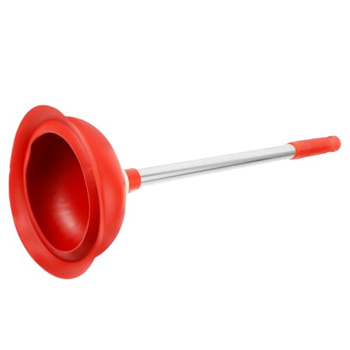 VICASKY Handlicher Wc Pömpel mit Langem Griff Robuster Badezimmer Rohrreiniger für Hartnäckige Verstopfungen Praktisches Toiletten Siphonwerkzeug für Dormitorium und Dusche VICASKY Handlicher Wc Pömpel mit Langem Griff Robuster Badezimmer Rohrreiniger für Hartnäckige Verstopfungen Praktisches Toiletten Siphonwerkzeug für Dormitorium und Dusche von VICASKY