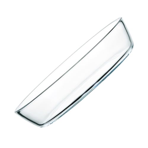 VICASKY Hausgemachte Ovale Glasbackform für Mikrowelle und Ofen Servierplatte für Aufläufe Desserts und Leicht zu Reinigen für Partys und Festlichkeiten VICASKY Hausgemachte Ovale Glasbackform für Mikrowelle und Ofen Servierplatte für Aufläufe Desserts und Leicht zu Reinigen für Partys und Festlichkeiten von VICASKY