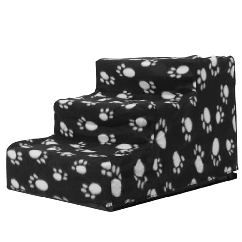 VICASKY Haustiertreppe für Kleine Hunde und Katzen rutschfeste Stabile Kletterleiter Tragbare Hundetreppe mit Breiter Rampe für Sofa Bett Auto Strapazierfähige Leicht Transportierbare VICASKY Haustiertreppe für Kleine Hunde und Katzen rutschfeste Stabile Kletterleiter Tragbare Hundetreppe mit Breiter Rampe für Sofa Bett Auto Strapazierfähige Leicht Transportierbare von VICASKY