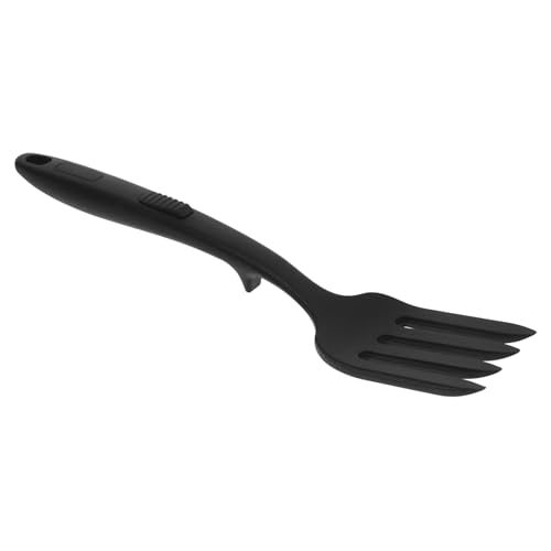 VICASKY Hitzebeständige Silikon Kochgabel Robuste Antihaft Multifunktionsgabel zum Rühren Mischen und Servieren von Pasta und Salat Rutschfester Griff Flexible Küchenutensilien für von VICASKY