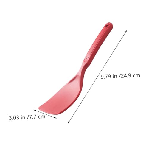 VICASKY Hitzebeständiger Silikon Reislöffel Ergonomisch Leichter Servierlöffel mit Glatter Oberfläche für Haushalt und Küche Leicht zu Reinigen für Picknick und Alltag von VICASKY