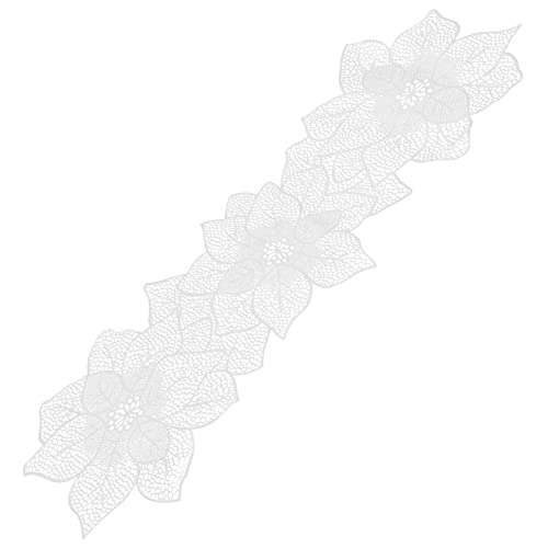 VICASKY Hohlplatz Tischset aus Tischdekoration mit Blumenmuster Hitzebeständig rutschfest für Esszimmer Outdoor Praktischer Tischläufer von VICASKY