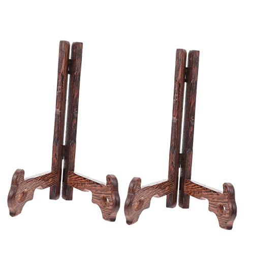 VICASKY Holz Display Stand aus Vielseitiger Tellerhalter und Aufsteller für Tabletts und Kunstwerke Robust und Formstabil für Zuhause und Ausstellungen VICASKY Holz Display Stand aus Vielseitiger Tellerhalter und Aufsteller für Tabletts und Kunstwerke Robust und Formstabil für Zuhause und Ausstellungen von VICASKY