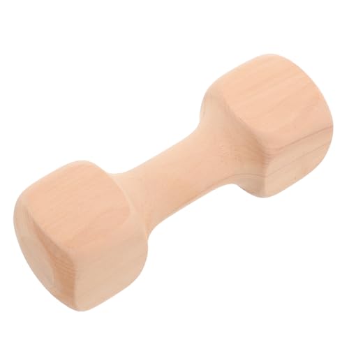 VICASKY Holz Kauspielzeug Hund Dumbbell Form Robustes Trainingsspielzeug Sicherer Welpen Kauspielspaß Interaktives Zubehör für Stressabbauende Beschäftigung VICASKY Holz Kauspielzeug Hund Dumbbell Form Robustes Trainingsspielzeug Sicherer Welpen Kauspielspaß Interaktives Zubehör für Stressabbauende Beschäftigung von VICASKY