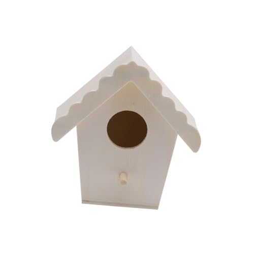 VICASKY Holz Vogelhaus für Draußen Natürlicher Nistkasten mit Baumzweig Design Wetterfestes Vogelhäuschen für Kleine und Mittelgroße Vögel Stabile Aufhängung als Brut und Rückzugsort VICASKY Holz Vogelhaus für Draußen Natürlicher Nistkasten mit Baumzweig Design Wetterfestes Vogelhäuschen für Kleine und Mittelgroße Vögel Stabile Aufhängung als Brut und Rückzugsort von VICASKY