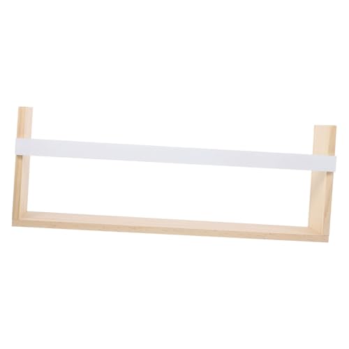 VICASKY Schwebendes Regal Aus Holz Für Wandmontage Kompaktes Aufbewahrungssystem Für Bad Küche Schlafzimmer Wohnzimmer Leichtes Und Glattes Design von VICASKY