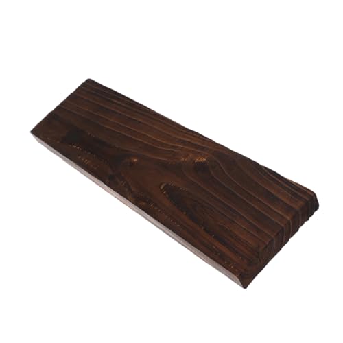VICASKY Holzplatte Für Gartenbrunnen Und Aquarien Dekorative Planke Karbonisiertem Zubehör Für Wasserspiele Und Ökologische Aquarienlandschaften Element von VICASKY
