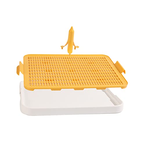 VICASKY Hundetoilette mit Hohen Wänden Hundetöpfchen Pad Halter für Welpen Haustier Hundeurin Tablett Robust und Langlebig für Indoor Nutzung VICASKY Hundetoilette mit Hohen Wänden Hundetöpfchen Pad Halter für Welpen Haustier Hundeurin Tablett Robust und Langlebig für Indoor Nutzung von VICASKY