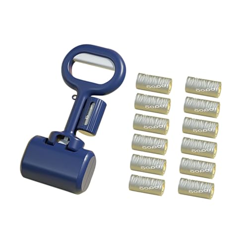 VICASKY Hundekotgreifer aus Langlebigem Kunststoff Praktischer Poop Picker mit Stabilem Design Leichter Hundekotschaufel für Große Hunde für Outdoor und Garten Inklusive Beuteln von VICASKY