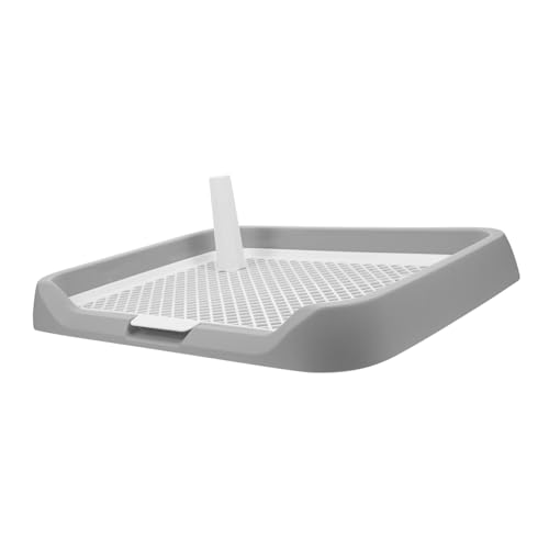 VICASKY Hundetoilette für Kleine und Mittelgroße Hunde Wasserdichtes Trainings-töpfchen mit Abnehmbarem Einsatz Leicht zu Reinigen Spritzgeschützt Großer Fassungsvermögen für Welpen und VICASKY Hundetoilette für Kleine und Mittelgroße Hunde Wasserdichtes Trainings-töpfchen mit Abnehmbarem Einsatz Leicht zu Reinigen Spritzgeschützt Großer Fassungsvermögen für Welpen und von VICASKY