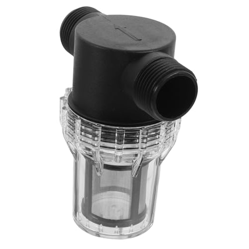 VICASKY Inline Wasserfilter mit Mesh Sieb für Gartenschlauch Schützt Wasserpumpe Geeignet für Bewässerung Autowäsche Aquarien und Wassertanks Verbessert Gerätelebensdauer von VICASKY