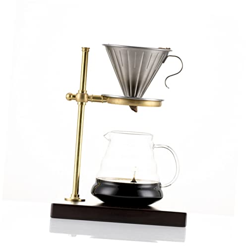 VICASKY Kaffeefilterbecher Permanenter Kaffeekocher mit Separatem Stand für Wiederverwendbarer Kaffee Dripper für Müheloses Brühen ohne Kaffeepulverreste für Zuhause oder Unterwegs von VICASKY