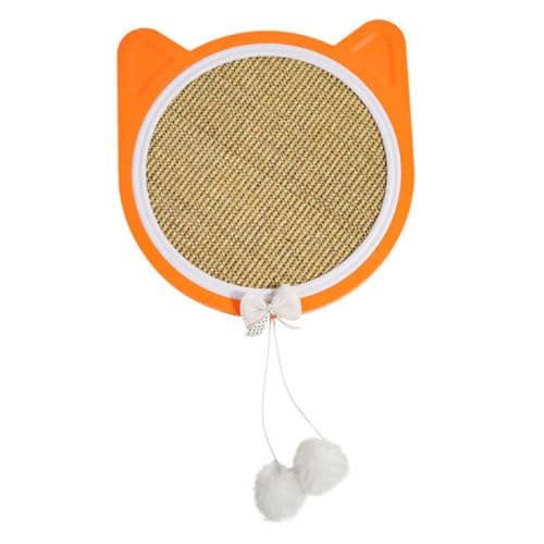 VICASKY Katzen Kratzbrett mit Robustem Sisal Material Niedliche Katzenkopf Form Fördert Krallenpflege und Bewegung als Kratzspielzeug für Wohnungskatzen und Schutz von Zufällige Farbe VICASKY Katzen Kratzbrett mit Robustem Sisal Material Niedliche Katzenkopf Form Fördert Krallenpflege und Bewegung als Kratzspielzeug für Wohnungskatzen und Schutz von Zufällige Farbe von VICASKY