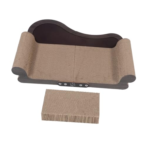VICASKY Katzenkratzbrett Sofa Haushalts Katzenkratzer Katzen Kätzchen Kratzpad Katzenkratzpads Für Sofas Couch Kratzbrett Karton Katzenkratzbrett Haustier Kratzpad Wellpappe von VICASKY