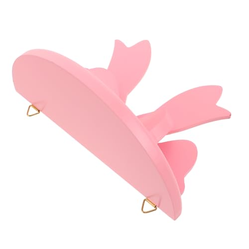 VICASKY Kawaii Wandregal Wandmontiertes Holzregal mit Schleifenform für Schlafzimmer Büro Kinderzimmer und Wohnraumdekoration Platzsparendes Aufbewahrungsregal VICASKY Kawaii Wandregal Wandmontiertes Holzregal mit Schleifenform für Schlafzimmer Büro Kinderzimmer und Wohnraumdekoration Platzsparendes Aufbewahrungsregal von VICASKY