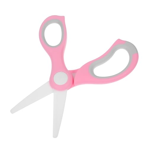 VICASKY Keramik Babynahrungsschere mit Schutzkappe Tragbarer Food Cutter mit Ergonomischem Griff Scharfe Keramik Klingen für Sicheres Schneiden von Fleisch Gemüse Obst und Nudeln VICASKY Keramik Babynahrungsschere mit Schutzkappe Tragbarer Food Cutter mit Ergonomischem Griff Scharfe Keramik Klingen für Sicheres Schneiden von Fleisch Gemüse Obst und Nudeln von VICASKY