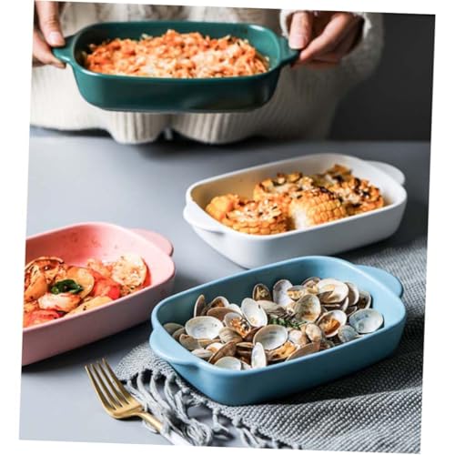 VICASKY Keramik Backblech Grün Hitzebeständig Mikrowellengeeignet Auflaufform Für Pizza Lasagne Brot Gemüse Kochen Backen Backofen Und Gefrierschrank Gebrauch von VICASKY