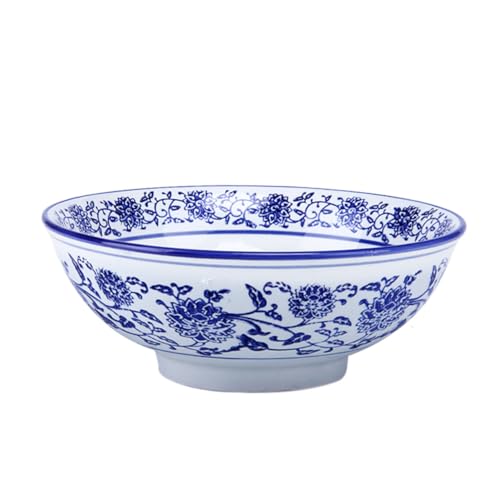 VICASKY Keramik Ramen Schüssel Vintage Suppenschale für Reis Nudeln Salat Obst Vielseitige Spülmaschinenfeste Porzellan Schale für Zuhause und Gastronomie VICASKY Keramik Ramen Schüssel Vintage Suppenschale für Reis Nudeln Salat Obst Vielseitige Spülmaschinenfeste Porzellan Schale für Zuhause und Gastronomie von VICASKY