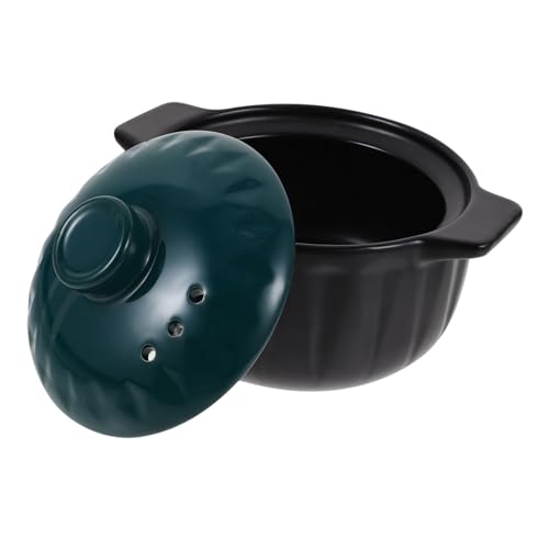 VICASKY Keramischer Suppentopf mit Deckel Praktischer Schmortopf für Ergonomisches Design für Sicheres Kochen VICASKY Keramischer Suppentopf mit Deckel Praktischer Schmortopf für Ergonomisches Design für Sicheres Kochen von VICASKY