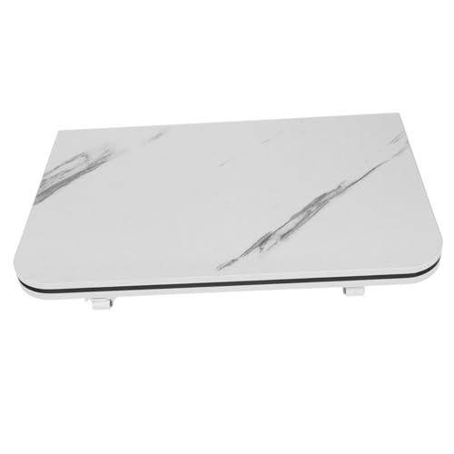 VICASKY Klappbarer Wandtisch Weiß Marmor Optik Multifunktionaler Wandklapptisch als Laptop und Küchentresen Stabiler Wandbefestigter Stehtisch für Arbeits und Essbereich Platzsparend und VICASKY Klappbarer Wandtisch Weiß Marmor Optik Multifunktionaler Wandklapptisch als Laptop und Küchentresen Stabiler Wandbefestigter Stehtisch für Arbeits und Essbereich Platzsparend und von VICASKY