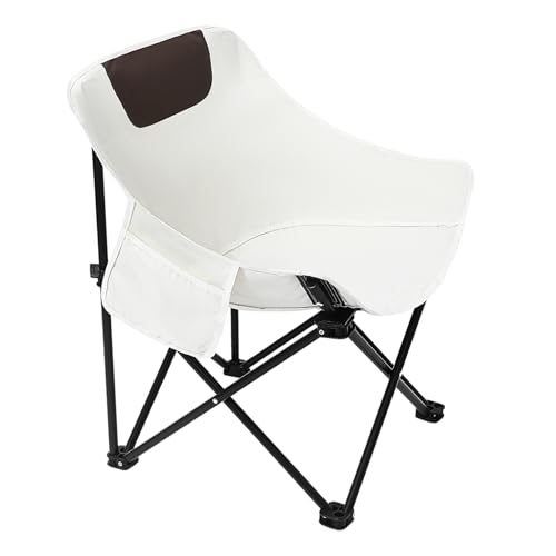 VICASKY Klappbarer Campingstuhl Für Outdoor-Gebrauch Strandstuhl Aus Robustem Tragbares Design Mit Aufbewahrungstasche von VICASKY