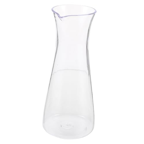 VICASKY Klare Weinkaraffe Servierkaraffe für Partys Hochzeiten und Abendessen Transparent Vielseitig als Getränkespender oder Blumenvase VICASKY Klare Weinkaraffe Servierkaraffe für Partys Hochzeiten und Abendessen Transparent Vielseitig als Getränkespender oder Blumenvase von VICASKY