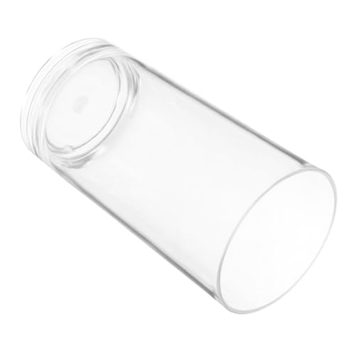 VICASKY Klarer Acrylblumenvase Mit Stabiler Gerader Form Stilvolle Tischdeko Für Hochzeiten Feste Und Romantische Anlässe Für Schwimmende Kerzen Und Blumenarrangements von VICASKY