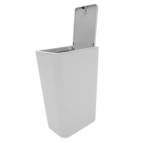 VICASKY Kleiner Kunststoff mülleimer mit Deckel Platzsparend und Geruchsdicht Vielseitiger Abfallbehälter für Küche Bad Wohnzimmer Stabiles und Leicht zu Reinigendes Design Praktisches VICASKY Kleiner Kunststoff mülleimer mit Deckel Platzsparend und Geruchsdicht Vielseitiger Abfallbehälter für Küche Bad Wohnzimmer Stabiles und Leicht zu Reinigendes Design Praktisches von VICASKY