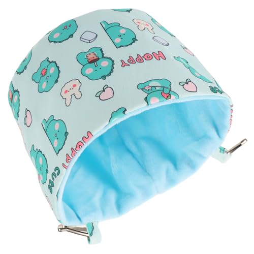 VICASKY Kleines Haustier Hängematte Warmes Plüschbett Für Hamster Meerschweinchen Und Chinchilla Schlafnest Für Winter Gemütliches Nagetier Ruheplatz VICASKY Kleines Haustier Hängematte Warmes Plüschbett Für Hamster Meerschweinchen Und Chinchilla Schlafnest Für Winter Gemütliches Nagetier Ruheplatz von VICASKY