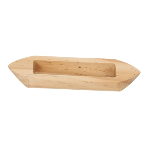 VICASKY Kleines Holzbootmodell Dekorative Tischdekoration aus Holz Handgefertigtes Segelboot Geschenkidee für Anlässe von VICASKY
