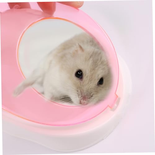 VICASKY Kleintier Sandbad mit Schaufel Plastik Chinchilla Hamster Badehaus Halbdurchsichtiges Sand Badezimmer Robust Tragbar Geeignet für Hamster und Chinchilla Sandbad Zufällige Farbe VICASKY Kleintier Sandbad mit Schaufel Plastik Chinchilla Hamster Badehaus Halbdurchsichtiges Sand Badezimmer Robust Tragbar Geeignet für Hamster und Chinchilla Sandbad Zufällige Farbe von VICASKY