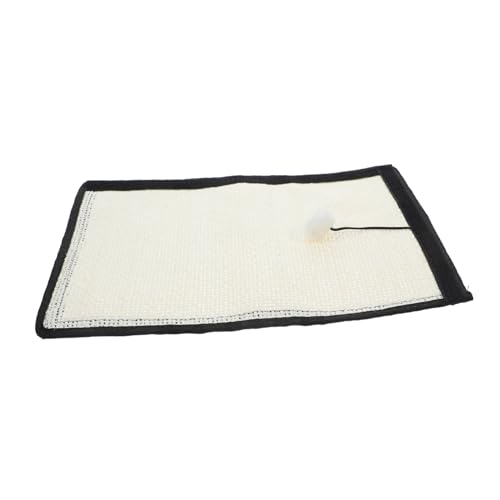 VICASKY Kratzmatte Sofa aus Robustem Sisal Kratzfester Sofaschutz für Katzen Vielseitiges Kratzpad und Möbelprotektor Minimalistisches Design Abwaschbar für Couch und Haustiere von VICASKY