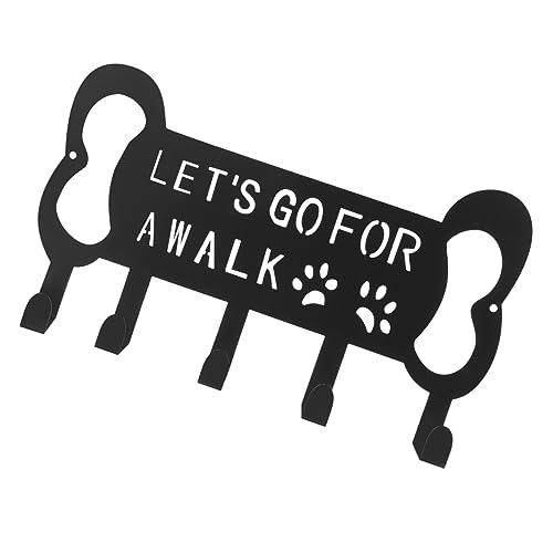 VICASKY Kreativer Metall Kleiderhaken für Hunde Stabiler Wandhaken für Kleidung Hüte und Jacken Fach Haken Design für Praktischen Einsatz Jedem Schwarz VICASKY Kreativer Metall Kleiderhaken für Hunde Stabiler Wandhaken für Kleidung Hüte und Jacken Fach Haken Design für Praktischen Einsatz Jedem Schwarz von VICASKY