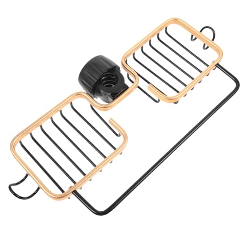 VICASKY Küchen spüle Organizer mit Ablaufdesign Multifunktionaler Schwammhalter und Seifenkorb Platzsparend Rostfrei für Saubere Küchenspüle und Stilvolles Küchenzubehör Geschenkidee von VICASKY