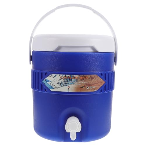 VICASKY Kühldämmeimer Heißgetränkespender Ständer Für Wasserspender Isolierter Getränkekühlerspender Isolierte Kaffeekanne Isolierter Getränkespender Blue Plastik VICASKY Kühldämmeimer Heißgetränkespender Ständer Für Wasserspender Isolierter Getränkekühlerspender Isolierte Kaffeekanne Isolierter Getränkespender Blue Plastik von VICASKY