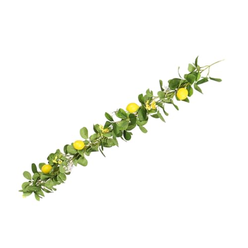 VICASKY Künstliche Zitronengirlande Dicht Geflochtene Dekoration für Haus Wand Tür Langlebig Natürlich Aussehende Frische Sommerfrucht Deko für Hochzeit Party Geburtstag VICASKY Künstliche Zitronengirlande Dicht Geflochtene Dekoration für Haus Wand Tür Langlebig Natürlich Aussehende Frische Sommerfrucht Deko für Hochzeit Party Geburtstag von VICASKY