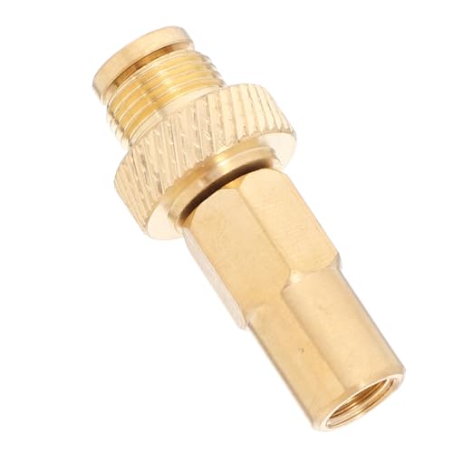 VICASKY Kupfer Camping Gaskocher Adapter Innengewinde Externgewinde Robust Sicher Vielseitig Für Outdoor Gaskartuschen Gasgrill Verbindung von VICASKY