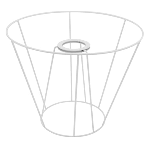 VICASKY Lampenschirm Gestell Lampenfassung Draht Lampenabdeckung Zubehör für DIY Tischlampe Pendelleuchte und Kronleuchter oben Unten Schräg VICASKY Lampenschirm Gestell Lampenfassung Draht Lampenabdeckung Zubehör für DIY Tischlampe Pendelleuchte und Kronleuchter oben Unten Schräg von VICASKY