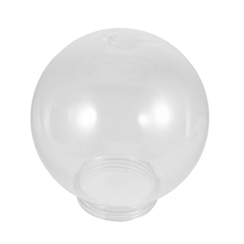 VICASKY Lampenschirm Transparent Kugel für Außenleuchten Durchmesser Öffnung Einfache Montage Hohe Lichtdurchlässigkeit Stilvolles Design für Garten und Wandlampen von VICASKY
