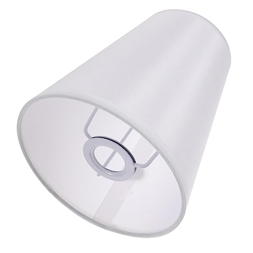 VICASKY Lampenschirm für Tischlampen Weißer Halbrunder Lampenschirm als Ersatz für Defekte Lampenschirme für Moderne und Wohnräume von VICASKY