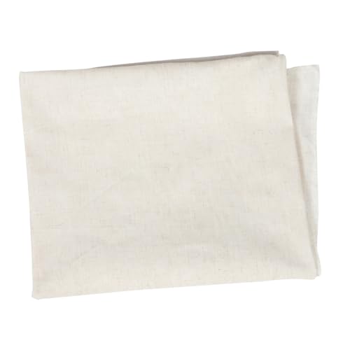 VICASKY Lampenschirmstoff Vorgefertigt Baumwoll Leinen Material für Stehlampe Tischlampe DIY Bastelmaterial Natürliche Farbgebung Langlebig Angenehm von VICASKY