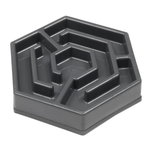 VICASKY Langsame für Katzen und Kleine Hunde rutschfest mit Rutsch Pads Abgerundete Ecken für Sichere Fütterung Strapazierfähiges Resin Material Graue Blütenform Fördert Langsames Essen VICASKY Langsame für Katzen und Kleine Hunde rutschfest mit Rutsch Pads Abgerundete Ecken für Sichere Fütterung Strapazierfähiges Resin Material Graue Blütenform Fördert Langsames Essen von VICASKY