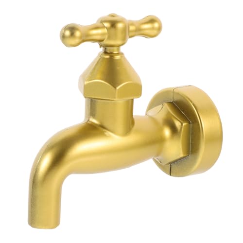 VICASKY Magischer Fließender Wasserhahn Springbrunnen Zubehör für Garten und Balkon Unsichtbarer DIY Wasserspender Dekoratives Ornament für Innen und Außenbereich Feng Shui Glücksbringer von VICASKY