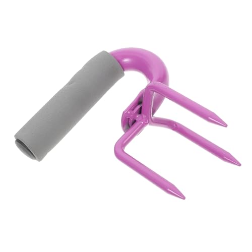 VICASKY Manueller Handtiller für Gartenarbeit Effektiver Bodenlockerer mit Stabiler Stahlkonstruktion zum Lockern von Erde für Topfpflanzen und Hochbeete VICASKY Manueller Handtiller für Gartenarbeit Effektiver Bodenlockerer mit Stabiler Stahlkonstruktion zum Lockern von Erde für Topfpflanzen und Hochbeete von VICASKY