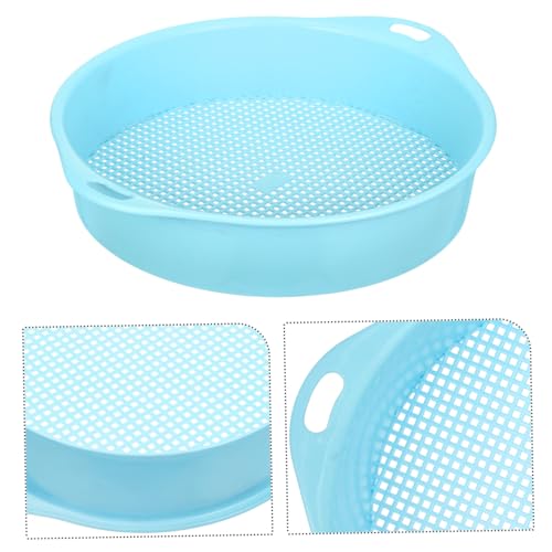 VICASKY Manuelles Bodensieb Gartensieb aus Robustem Mesh für Gartenerde und Blumenerde Leichtes Langlebiges Sieb mit Feinem Filter zum Entfernen von Steinen und Unrat Vielseitiges VICASKY Manuelles Bodensieb Gartensieb aus Robustem Mesh für Gartenerde und Blumenerde Leichtes Langlebiges Sieb mit Feinem Filter zum Entfernen von Steinen und Unrat Vielseitiges von VICASKY