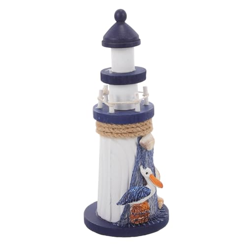 VICASKY Mediterrane Holz Lampion Skulptur Kleine Leuchtturm Deko für Zuhause Vielseitig als Fotorequisite und Geeignet VICASKY Mediterrane Holz Lampion Skulptur Kleine Leuchtturm Deko für Zuhause Vielseitig als Fotorequisite und Geeignet von VICASKY