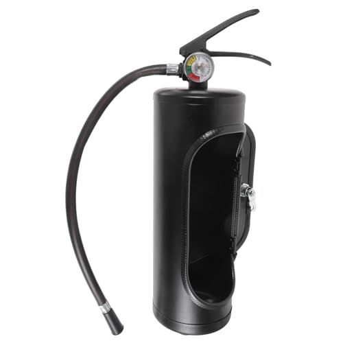 VICASKY Metal Fire Extinguisher Weinhalter Kreative Aufbewahrungsbox Für Spirituosen Und Whiskey Männer Feuerwehrmann Stilvolle Lagerung von VICASKY
