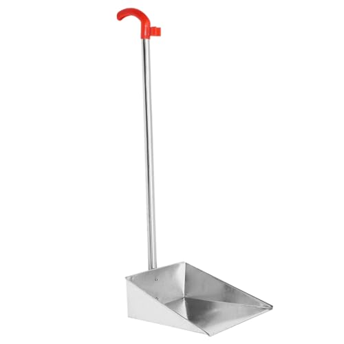 VICASKY Metall Staubschaufel mit Langem Griff Edelstahl Kehrschaufel Robust Langlebig für Indoor Outdoor Reinigung Enge Ecken Geeignet Leichte Kompakte Praktische Haushaltsreinigung VICASKY Metall Staubschaufel mit Langem Griff Edelstahl Kehrschaufel Robust Langlebig für Indoor Outdoor Reinigung Enge Ecken Geeignet Leichte Kompakte Praktische Haushaltsreinigung von VICASKY